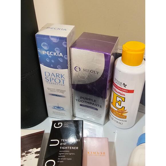 Large Beauty & Skincare Bundle Cetaphil Purple Toothpaste Brow Gel Brushes - Picture 3 of 8